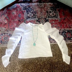 Puffed long Sleeve Express Shirt Size Small